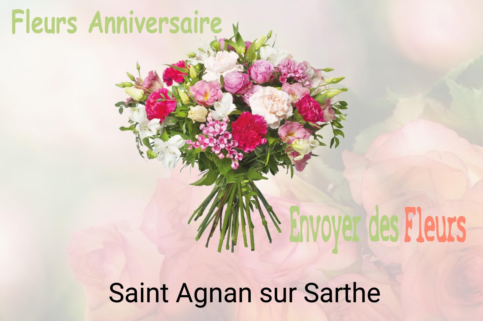 Bouquet de fleurs d’anniversaire livré à Saint-Agnan-sur-Sarthe