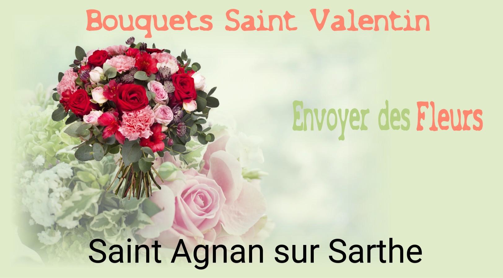 Roses de Saint-Valentin livrées à Saint-Agnan-sur-Sarthe